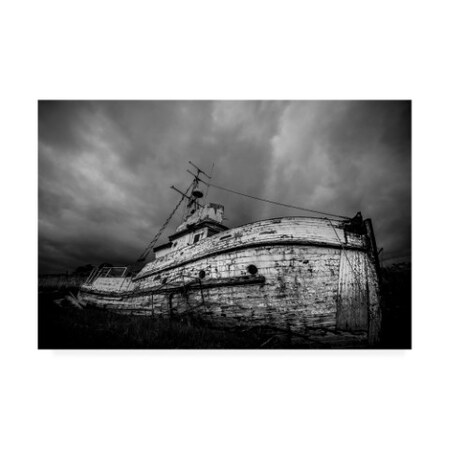 Dan Ballard 'Shipwreck 2' Canvas Art,22x32